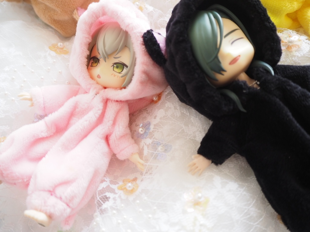 ふわねこパジャマ オビツ11 レギュラーカラー