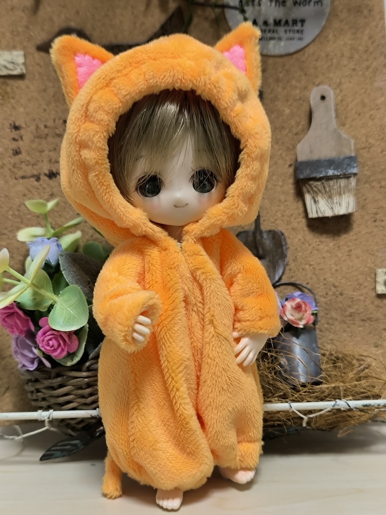 ふわパジャマ オレンジ