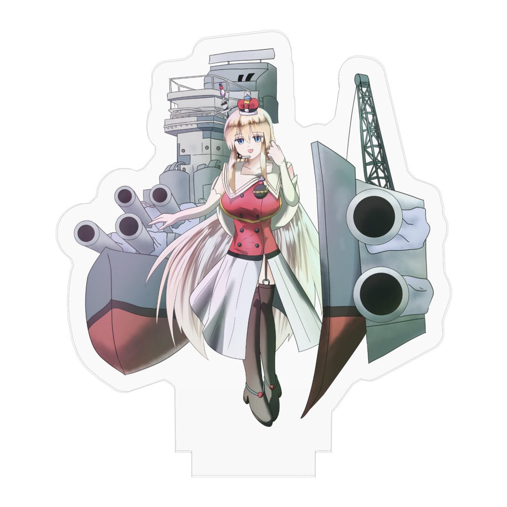 Warspite(戦艦ウォースパイト) アクリルフィギュア