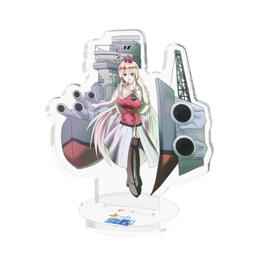 Warspite(戦艦ウォースパイト) アクリルフィギュア
