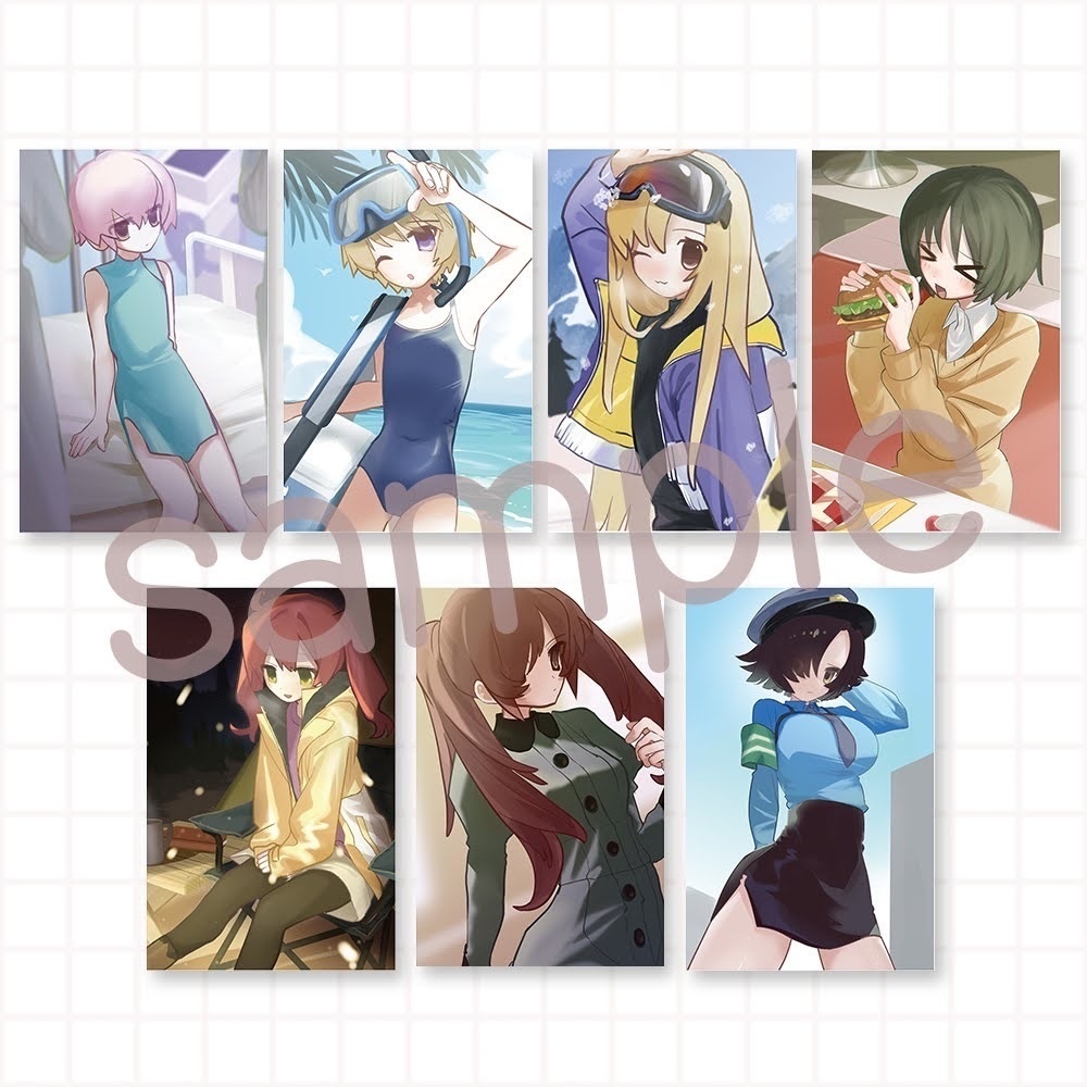 【オリジナル】ミニカード 全7種コンプリートセット
