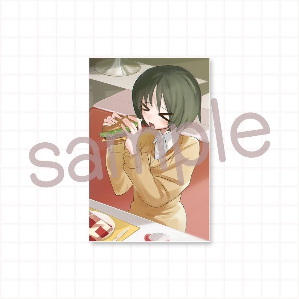 【イラストミニカード】うますぎる！