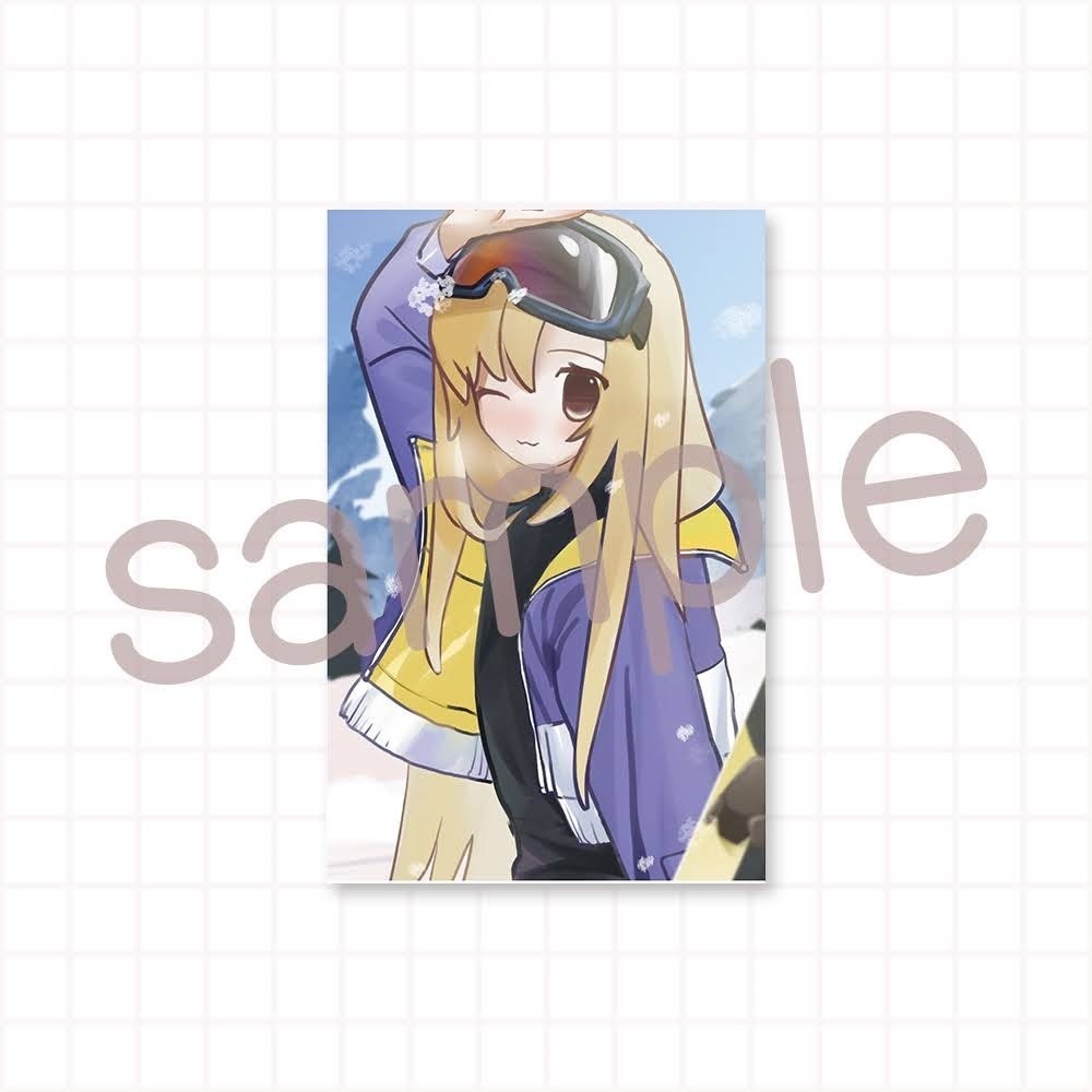 【ミニカード】心臓が飛び出しそうだよ