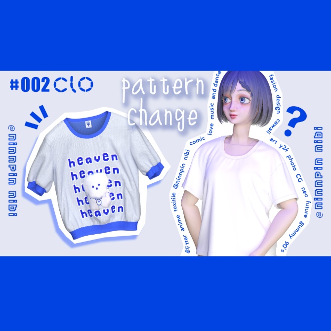 [002]clo練習用テクスチャ♡♡