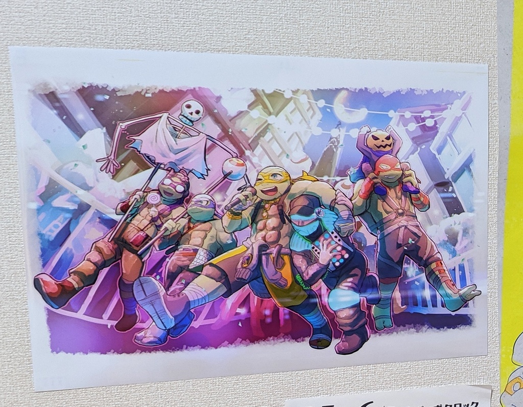 TMNT2016 ハロウィンポスター