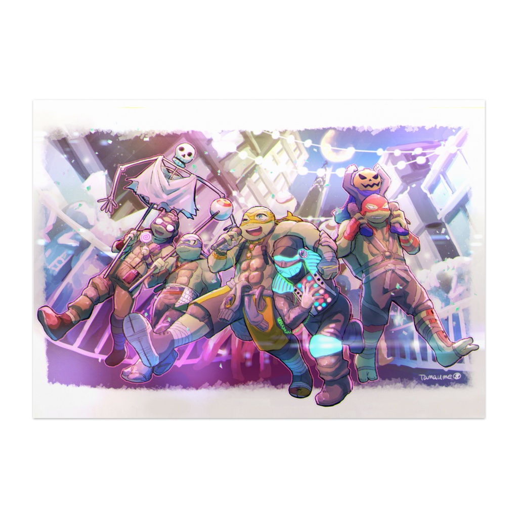 TMNT2016 ハロウィンポスター