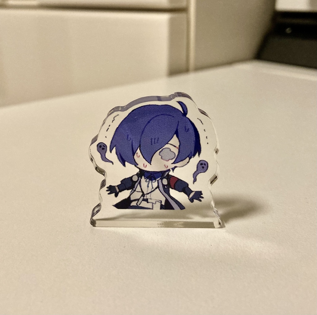 P3主人公 自立ミニアクリルスタンド(恐怖バステ)