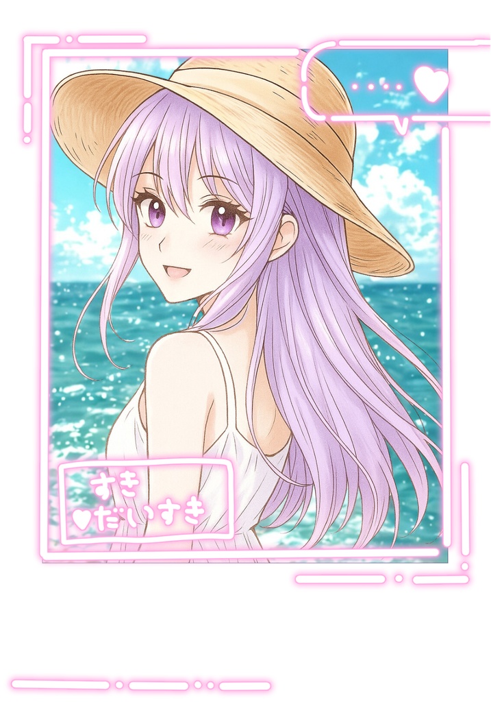【2周年記念】海音冴子 チェキ3種+甘々囁きボイスセット♡