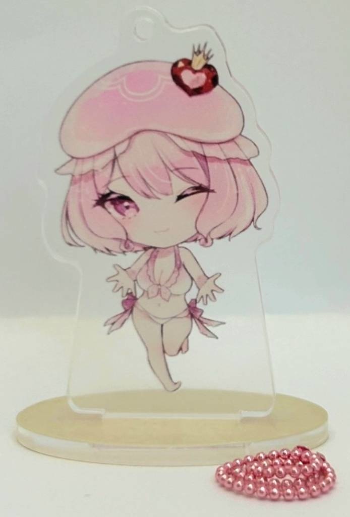 望月めあ（桃）アクリルキーホルダー・アクリルスタンド両用