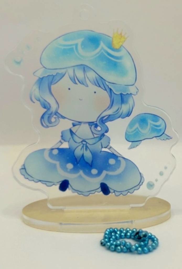 望月めあ（青）アクリルキーホルダー・アクリルスタンド両用