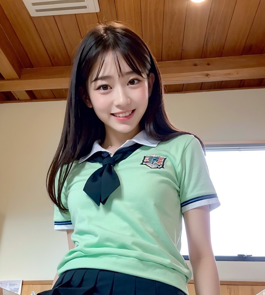 女子高生スマイル写真集(AI美女)