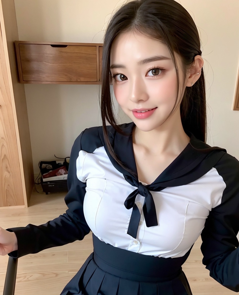 女子高生スマイル写真集(AI美女)