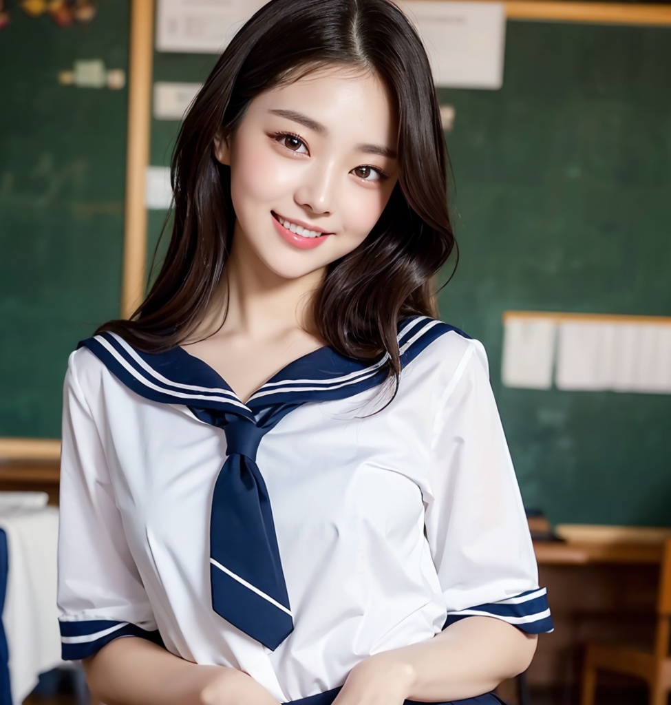 女子高生スマイル写真集(AI美女)