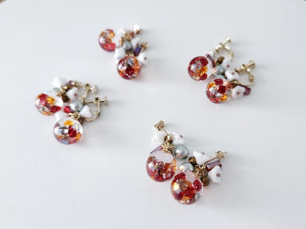 春灯 イヤリング/ピアス