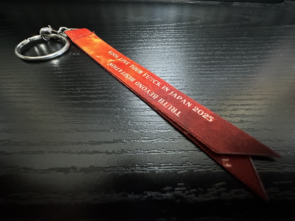 リボンキーホルダー