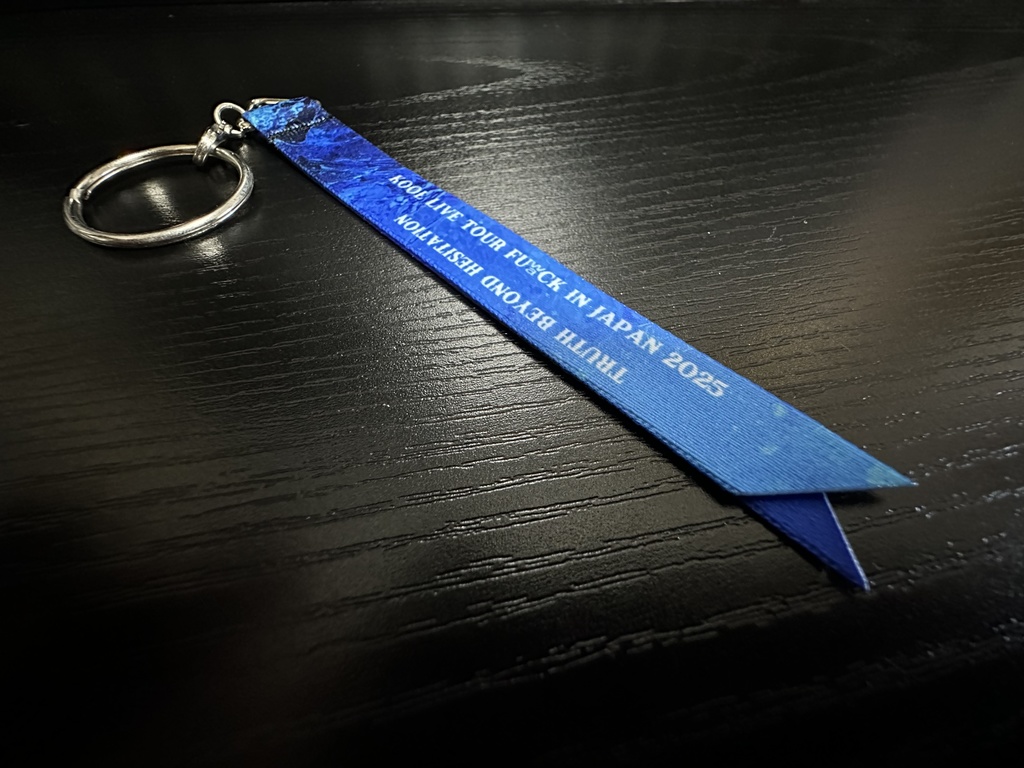 リボンキーホルダー