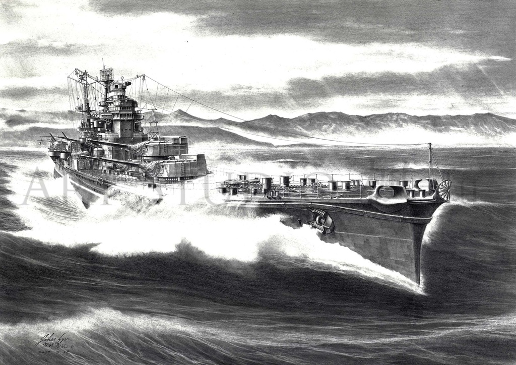 海征く牙狼 －重巡洋艦 那智 2603－（Conquering Wolf of thr Sea -Heavy cruiser HIJMS Nachi 2603- ）