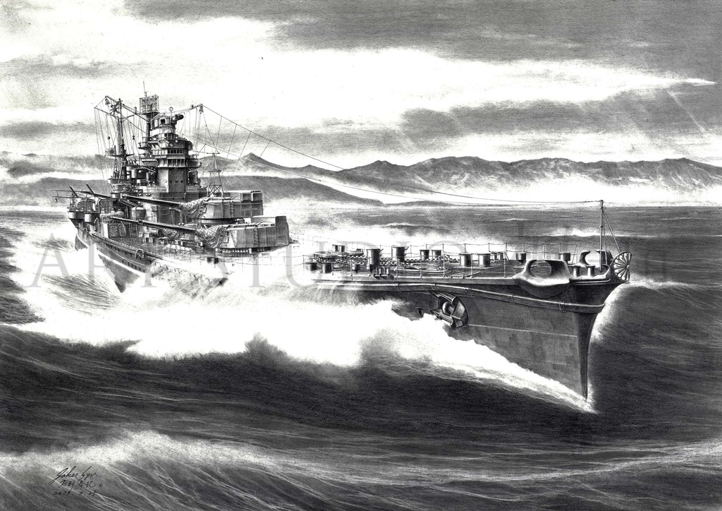 海征く牙狼 -重巡洋艦 那智 2603-(Conquering Wolf of thr Sea -Heavy cruiser HIJMS Nachi 2603- )