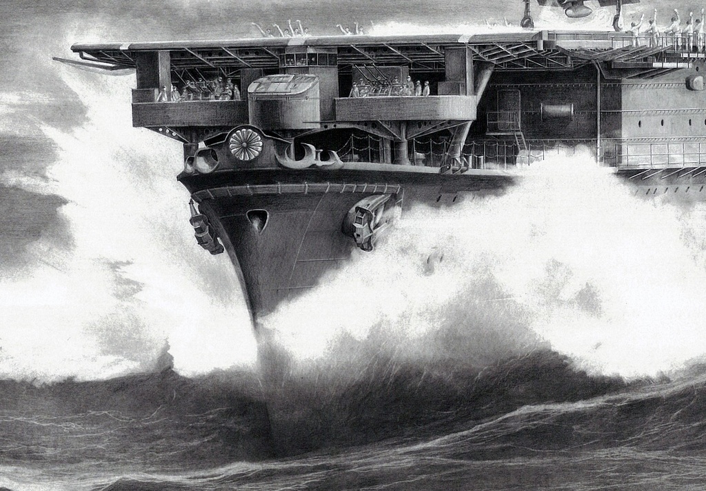 龍は激浪を越え 吽形 ー航空母艦 飛龍 ー