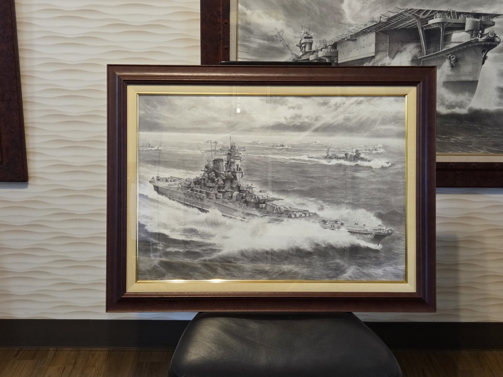 Full-scale replica of the original artwork『26311208 邂逅 ―約束の海』”The Sea of Destiny -The Second Fleet-”