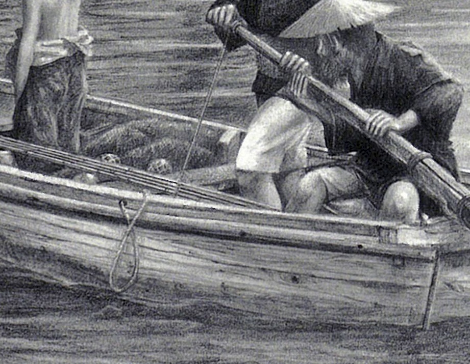 限定製作ミニチュア複製原画「憧憬 -われは海の子- 戦艦 長門 2588」