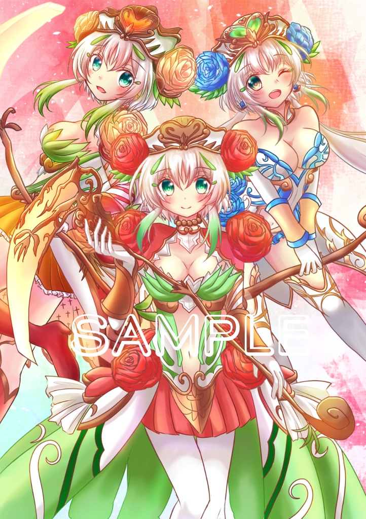 イラストカード(アーシャ)