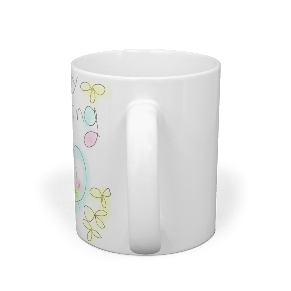 Happy Wedding ヴェール マグカップ