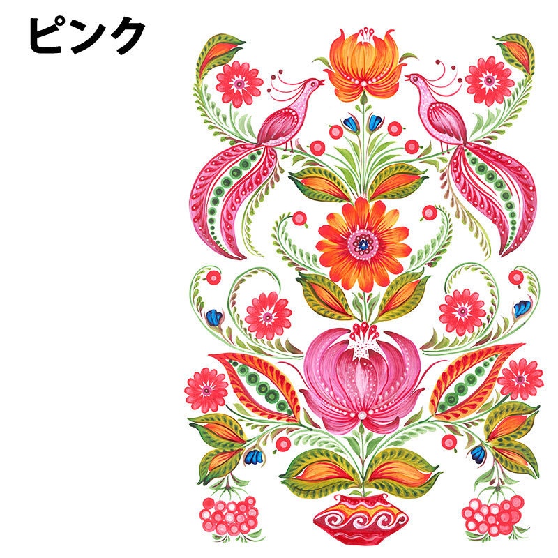 Tatyana.chorna☆ペトリキウカTシャツ(レディース)☆5デザイン