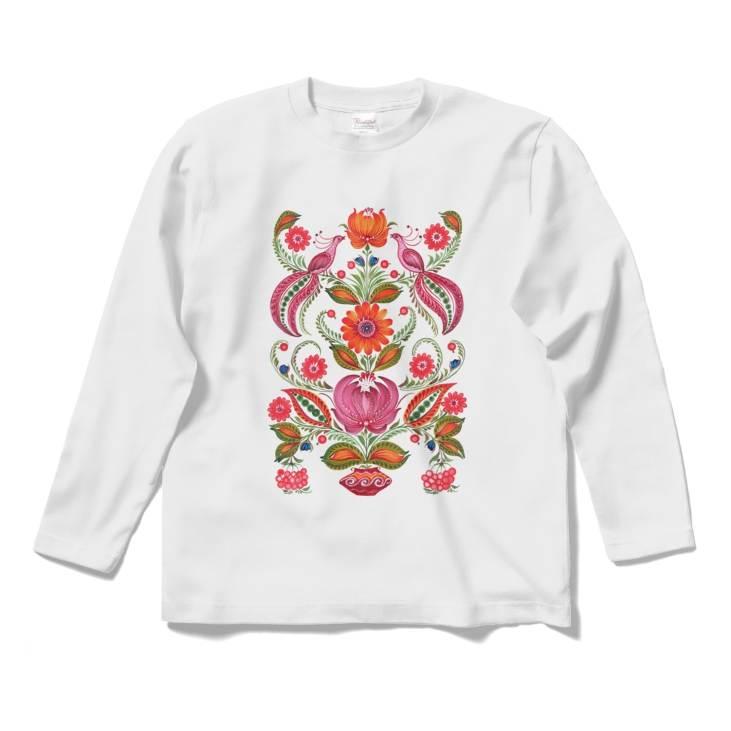 Tatyana.chorna☆ペトリキウカロングスリーブTシャツ(ユニセックス)☆5デザイン