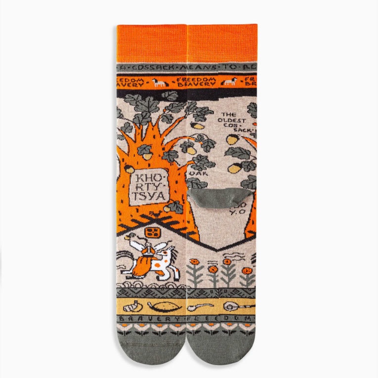 GRIFFON SOCKS Cossacks box 靴下4足セット ウクライナ