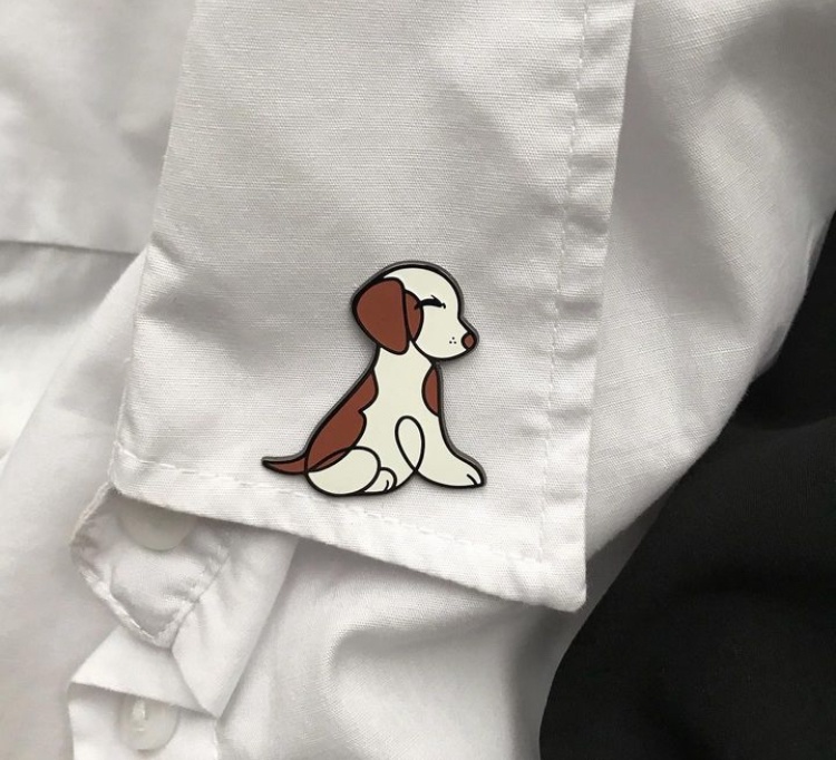  mriya pin ウクライナピンバッチ　ウクライナ支援