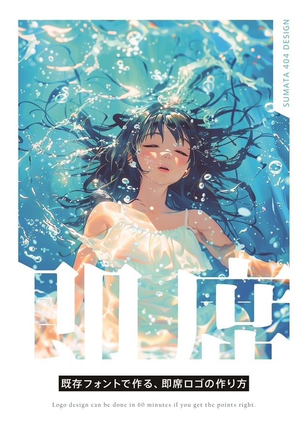 既存フォントで作る、即席ロゴデザイン