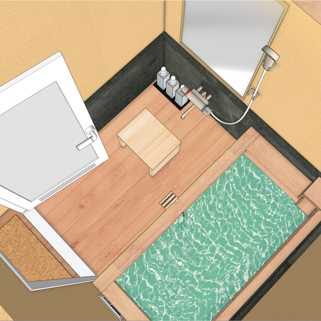 【3D背景】旅館・和室【skp形式】