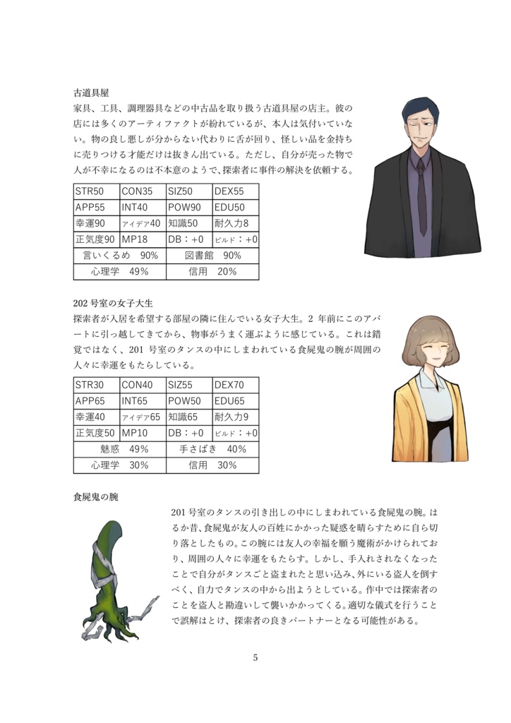 【CoC】このアパートが9千円!?【新クトゥルフ神話TRPGシナリオ】