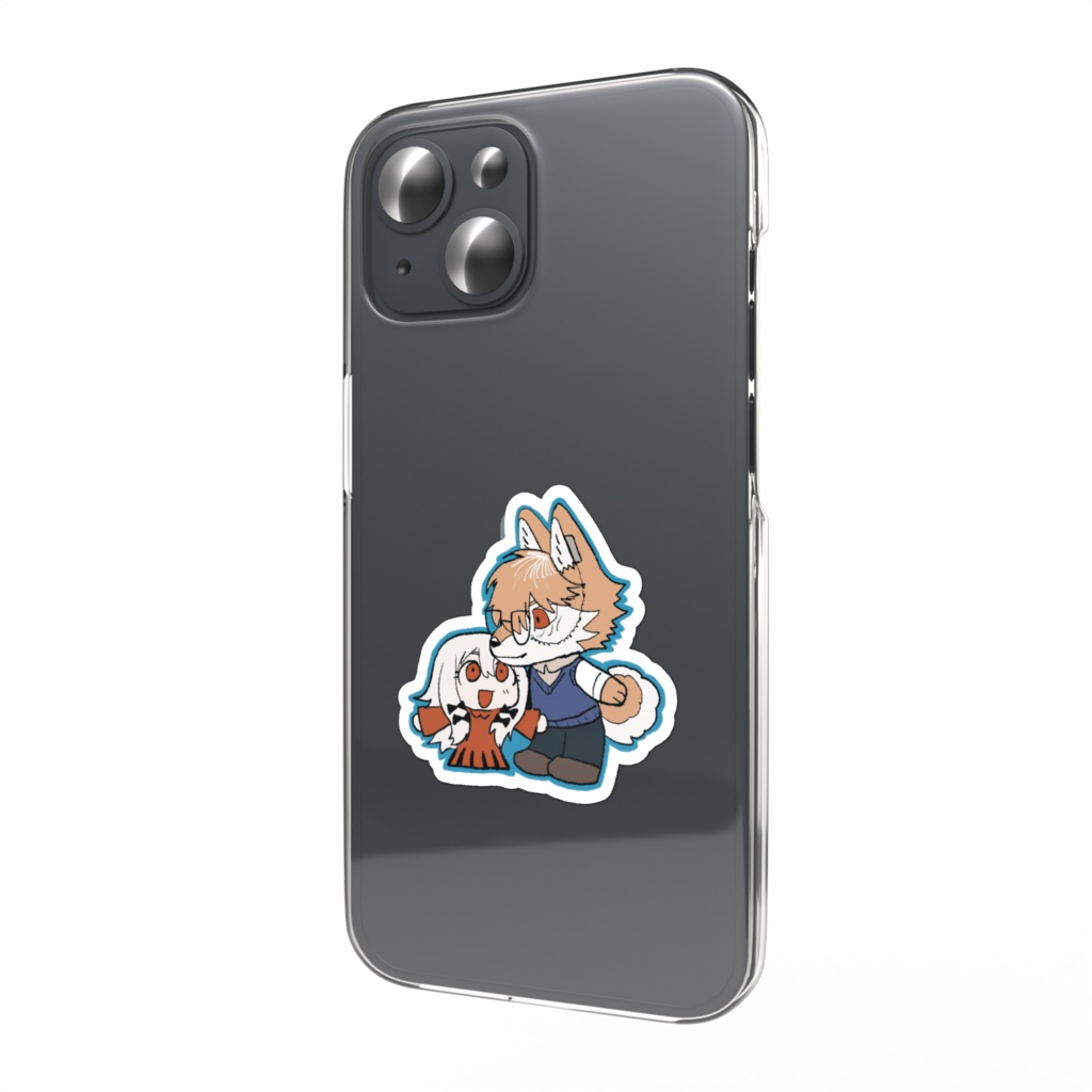 クルクスとラテアのスマホステッカー