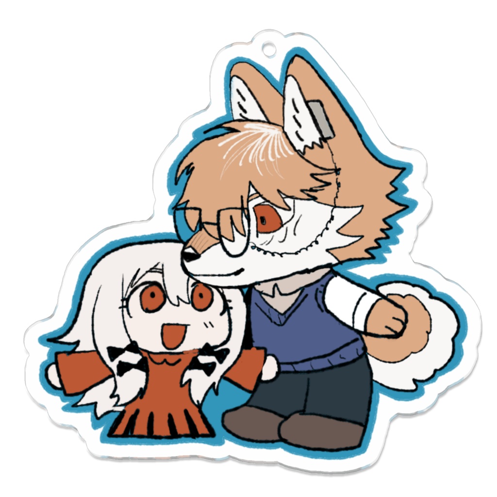 クルクスとラテアのアクキー