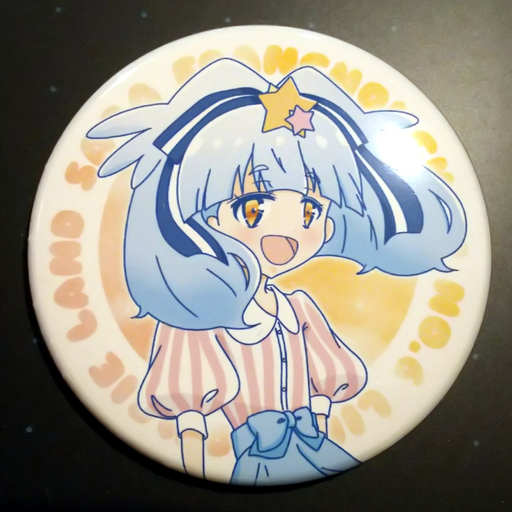 ゾンビランドサガ 星川リリィ同人缶バッジ