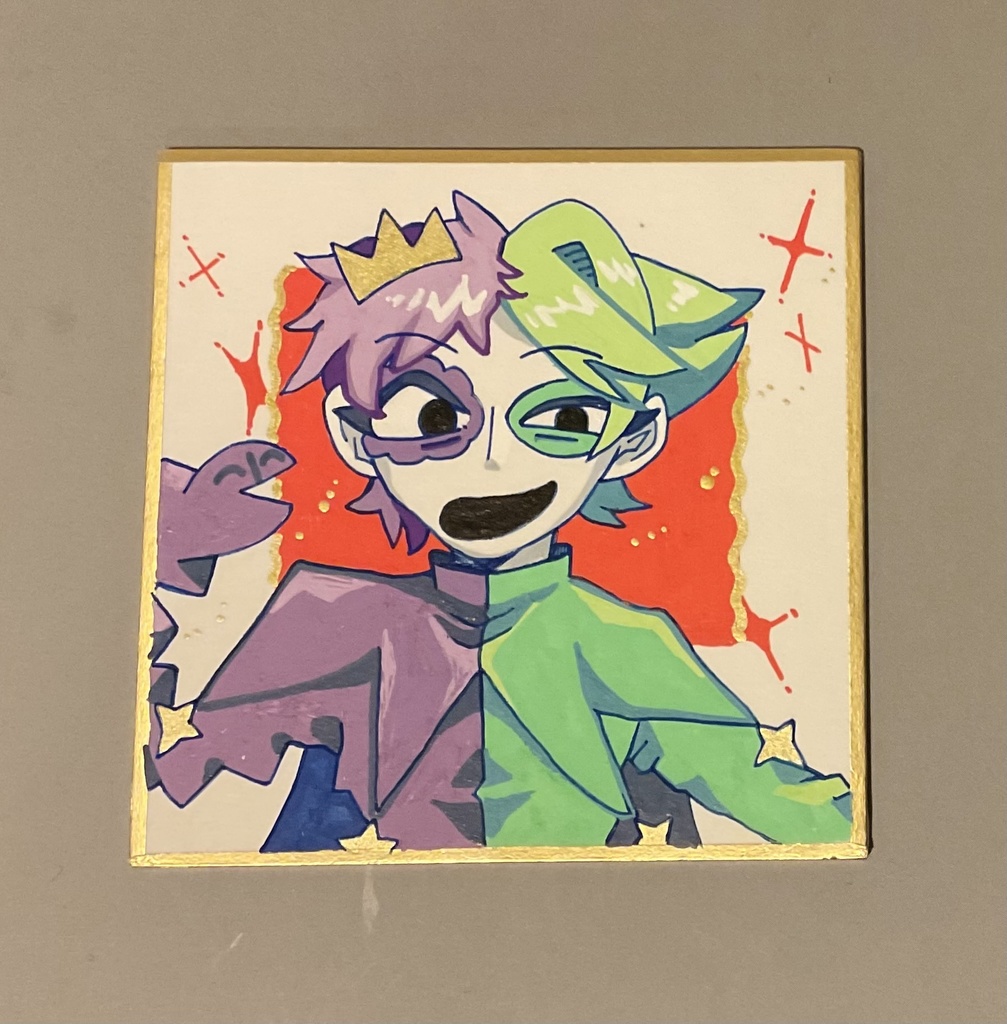 【擬人化】色紙:道化師