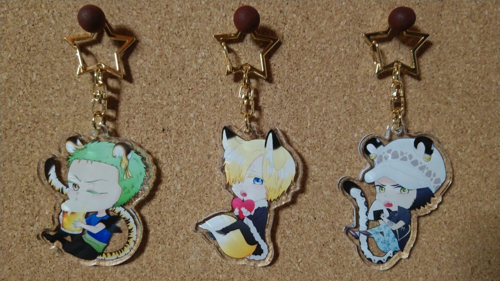 アクリルキーホルダー ケモミミver.