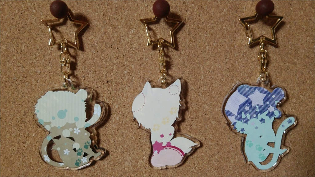 アクリルキーホルダー ケモミミver.