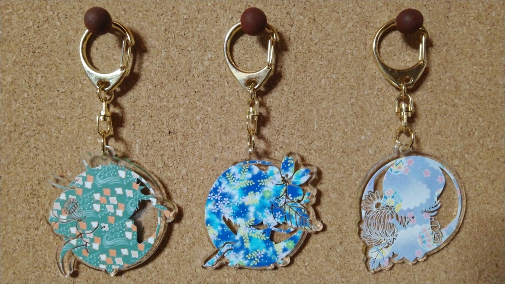 アクリルキーホルダーお江戸ver.