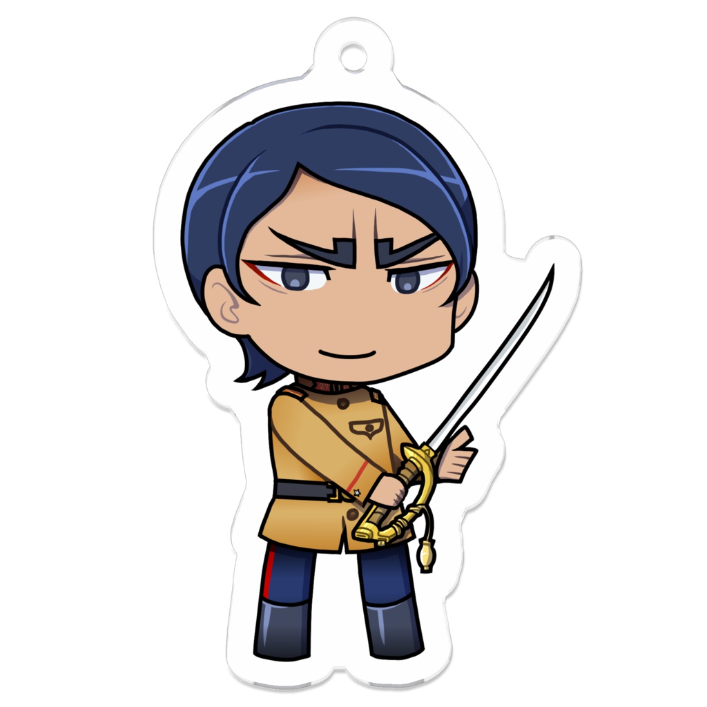 鯉登少尉アクリルキーホルダー Tokoaki Booth