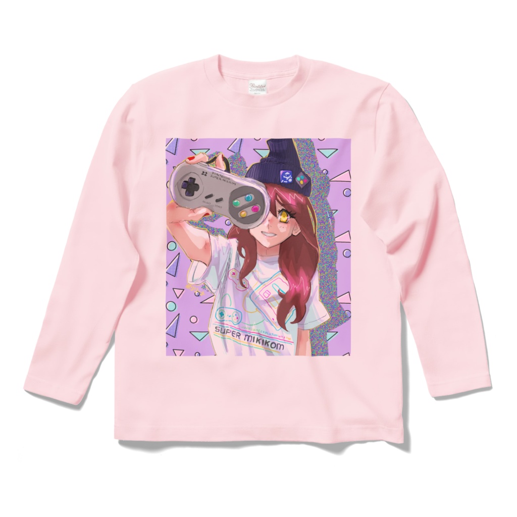 スーパーみきコムロングスリーブTシャツ