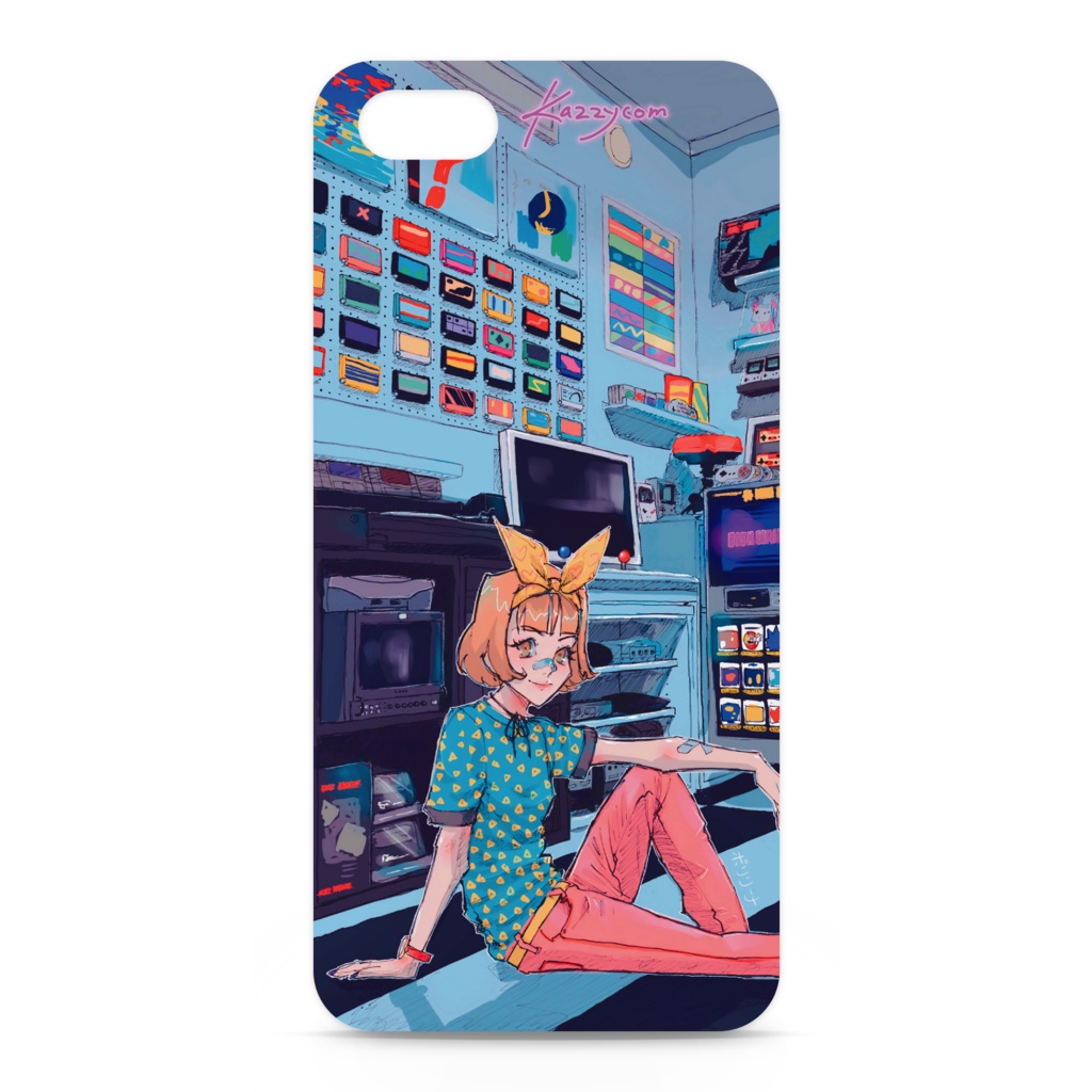 カジコムの部屋iPhoneケース