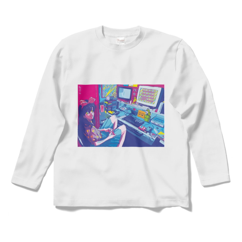 はくなさんの次女ロングスリーブTシャツ
