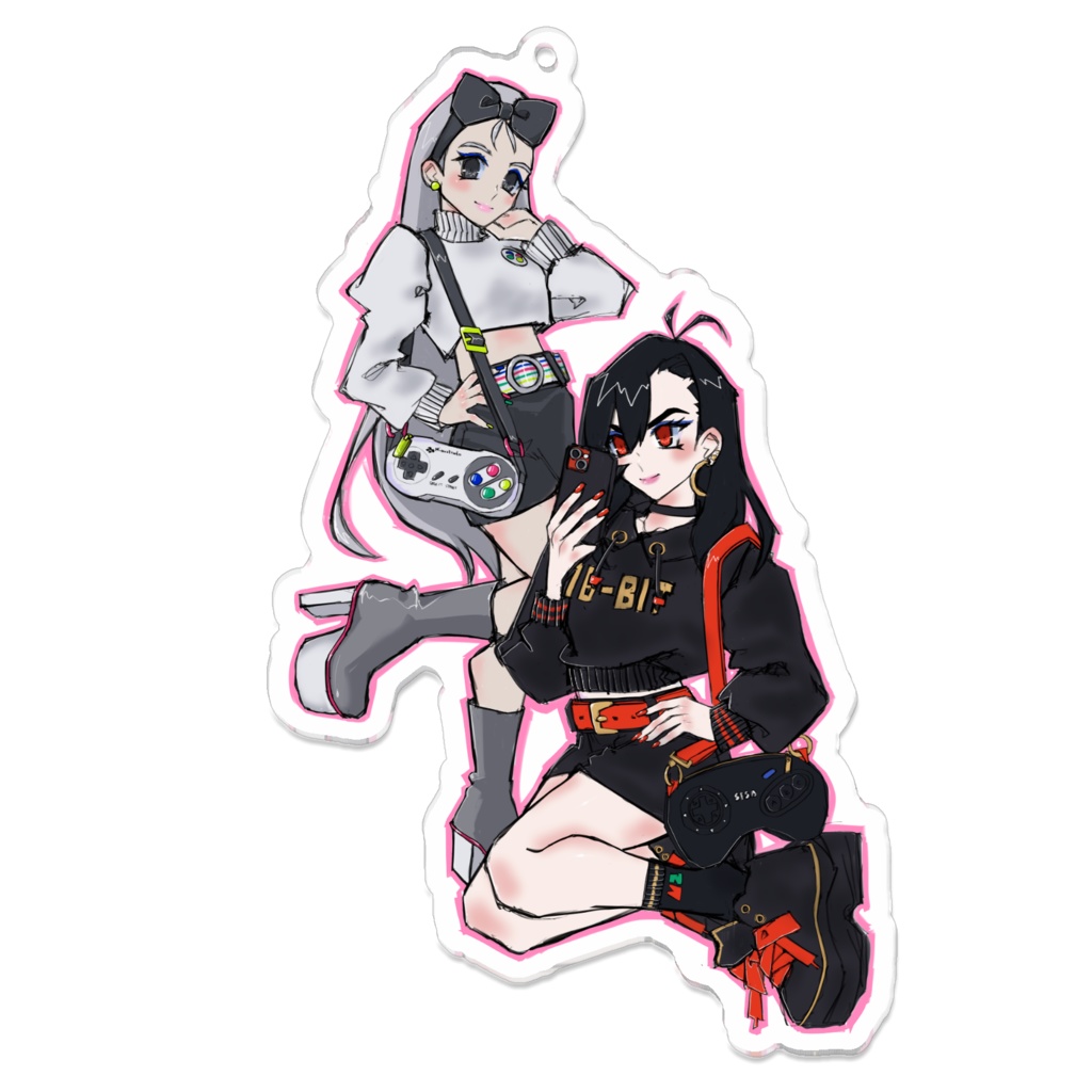 sfc&md少女アクリルキーホルダー♡♥