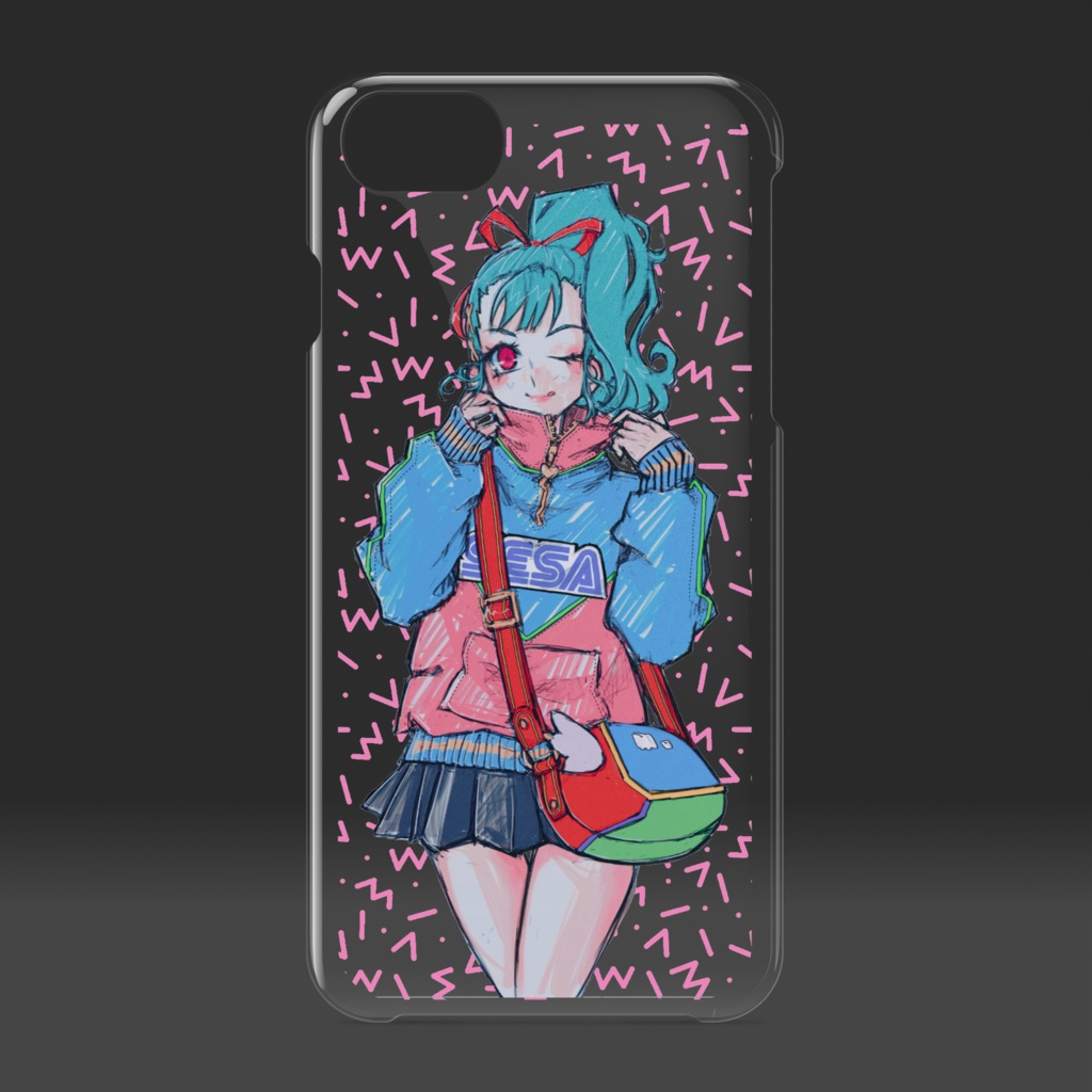 セサ少女クリアiPhoneケース☆
