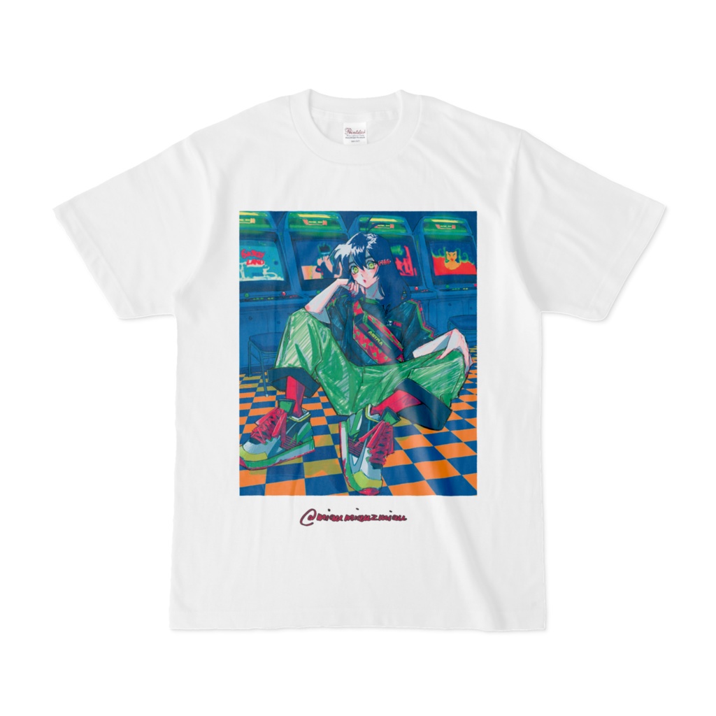 ゲーセン少女Tシャツ🌈