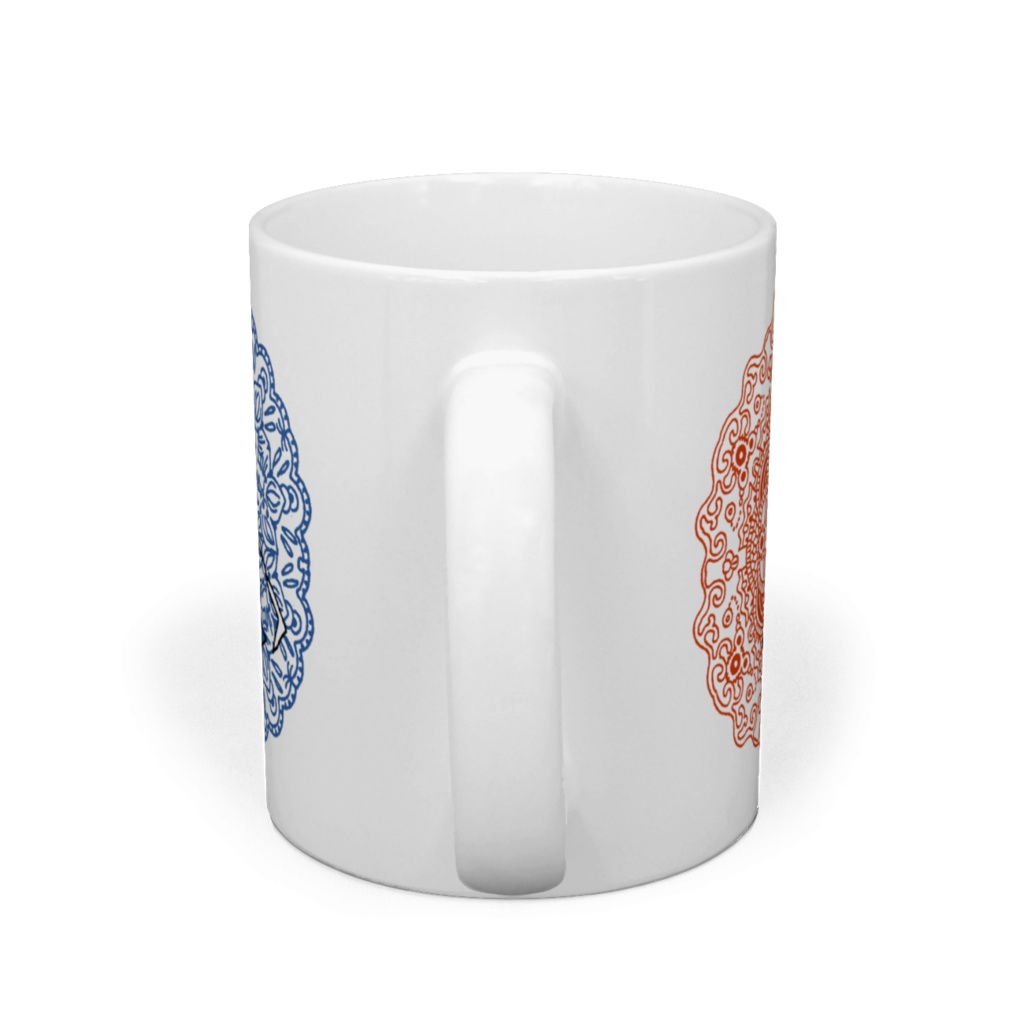 耳賏とハツリョエマグカップ