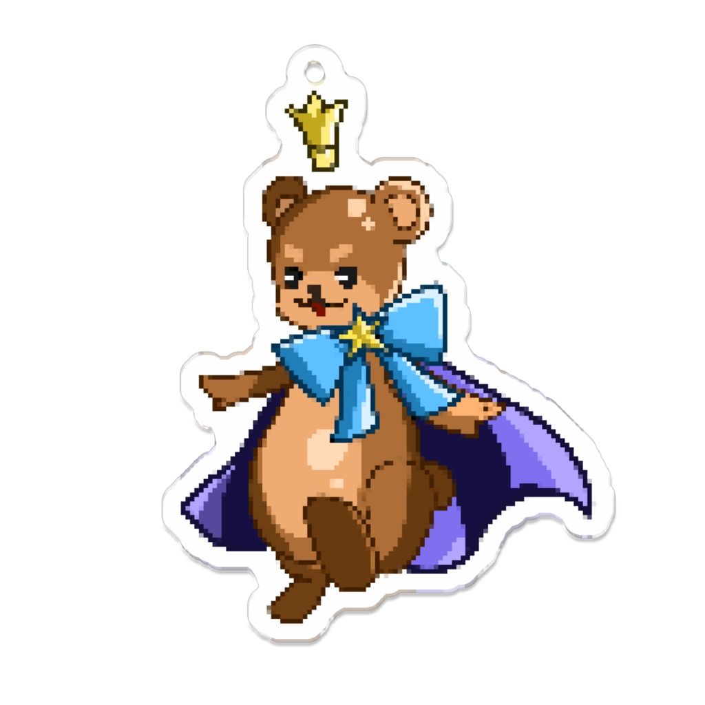 【ドット絵】クマの王様